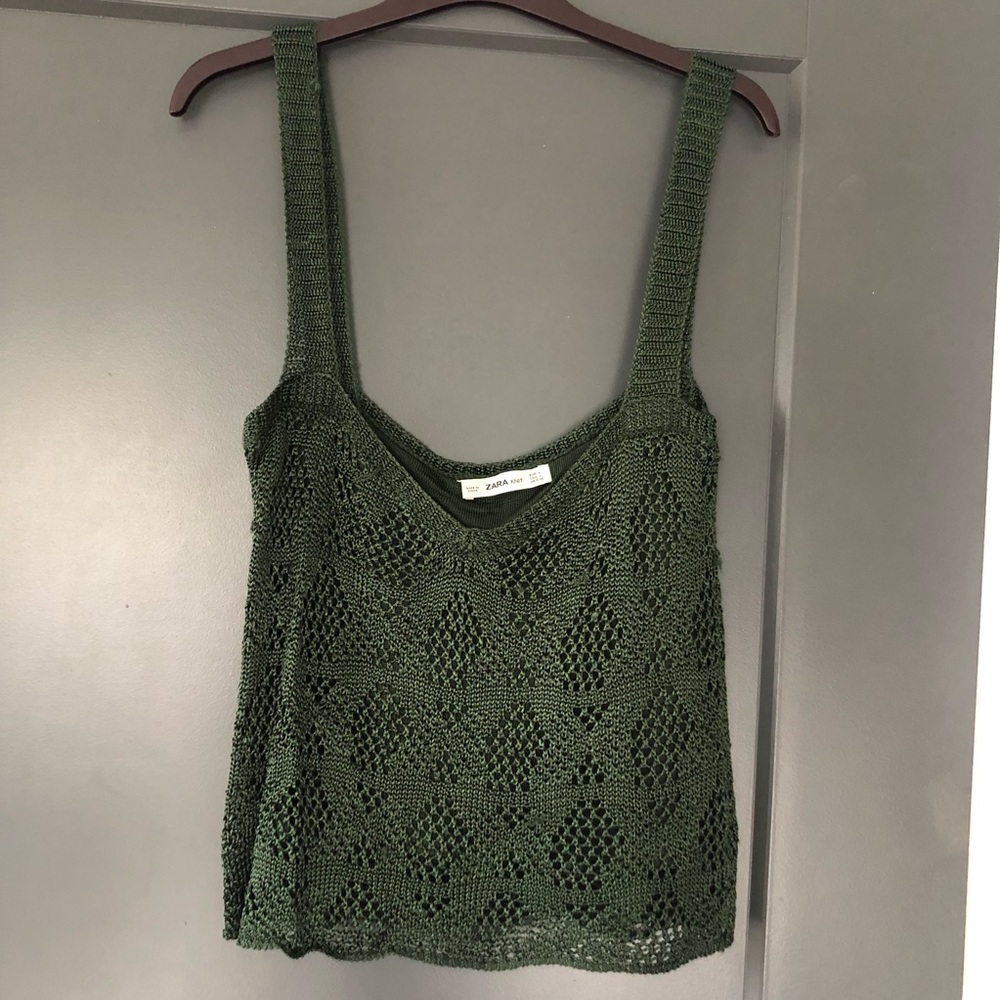 Zara Knit Sleeveless Top
